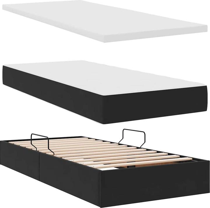 Image du produit vidaXL Modernes Bett (90 x 190 cm)