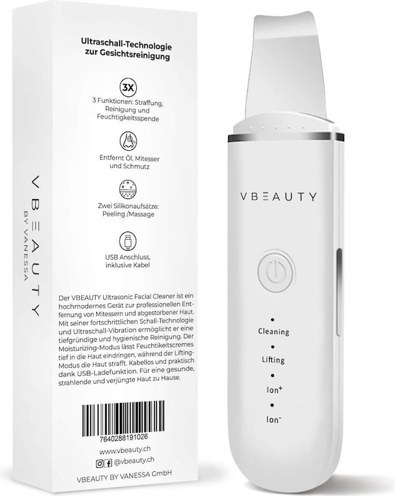 Immagine prodotto VBEAUTY Strumenti - Detergente per il viso a ultrasuoni