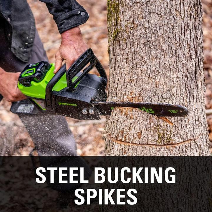 Produktbild Greenworks Grandininis sah GD60CS40 60V 40cm (Akku Kettensäge)