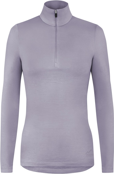 Actual product image Normani Damen Merino Langarm mit 1/4 Zipper „Launceston“ - 9669 (XL)