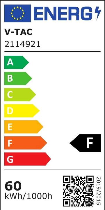 Energie-Label V-TAC VT8557 30W60W30W Designer Dome Light Fernbedienung Farbwechsel Diamond Round Cover (6000 lm)