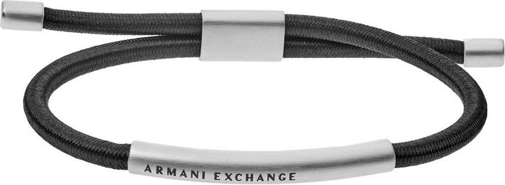 Armani Exchange Fashion menÌs bracelet with steel clasp AXG0041040 (23 cm, Stainless steel)