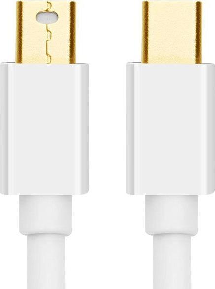 Produktbild Hermex Kabeladapter mini DP zu mini DisplayPort Adapter mDP zu mDP Kabel (1.80 m, DisplayPort)