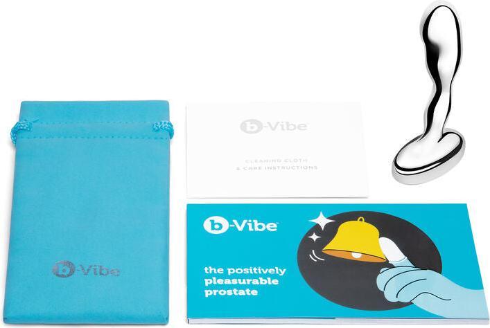 Produktbild Earthly Body b-Vibe Stainless Steel Prostate Plug: Premium P-Spot Stimulation