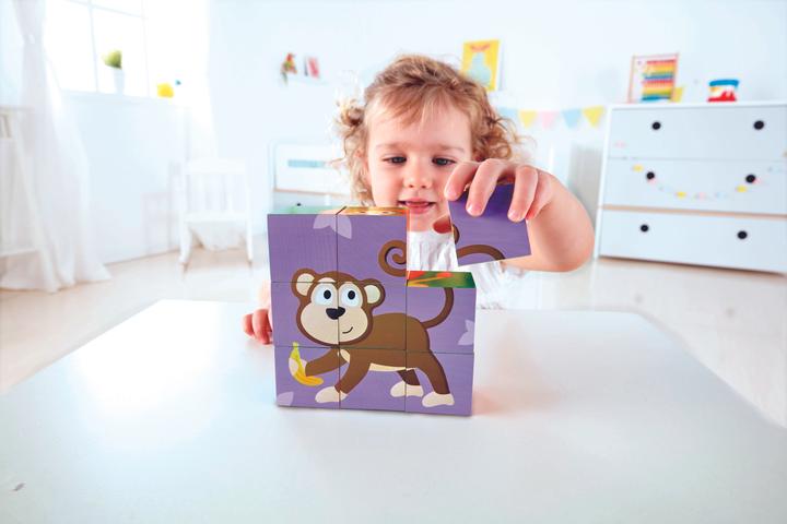 Produktbild Hape Blockpuzzle Dschungel (9 Teile)