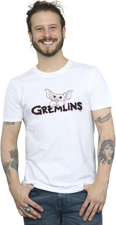 Actual product image Gremlins Mens Logo Line T-Shirt (4XL)