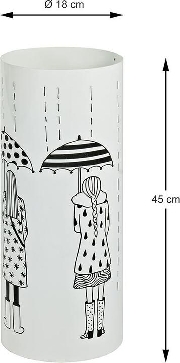 Actual product image HAKU Möbel Cast Iron Umbrella Stand, Rectangular