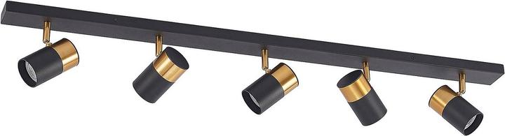 Produktbild Arcchio Evaro Deckenstrahler Goldring hinten 5-fl. (GU10)