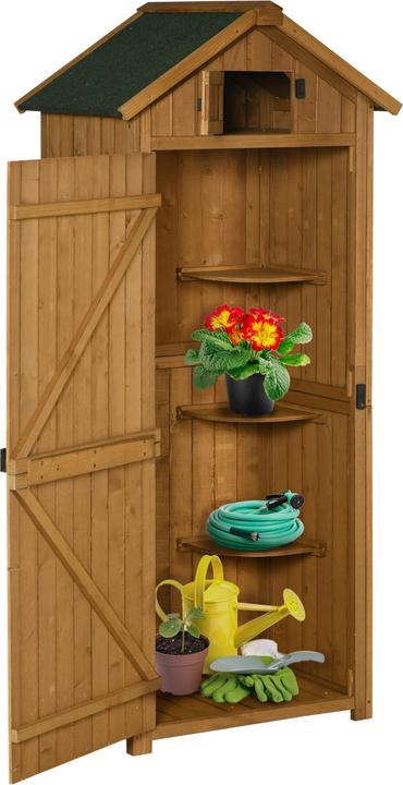 Produktbild Outsunny Gerätehaus mit Regalböden