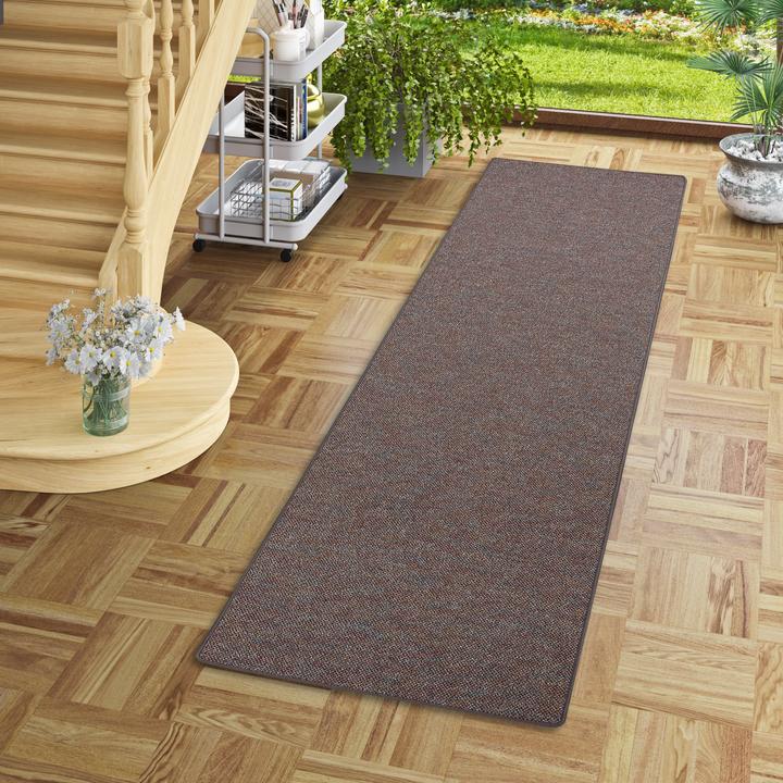 Produktbild Snapstyle Läufer Teppich Schlingen Teppich Alma Meliert (80 x 240 cm)