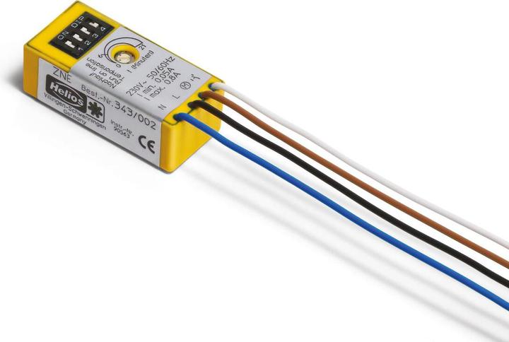 Actual product image Helios Overrun switch with variable overrun time 230 V ZNE