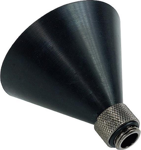 Phobya Flexibele Trechter Zwart G 1/4