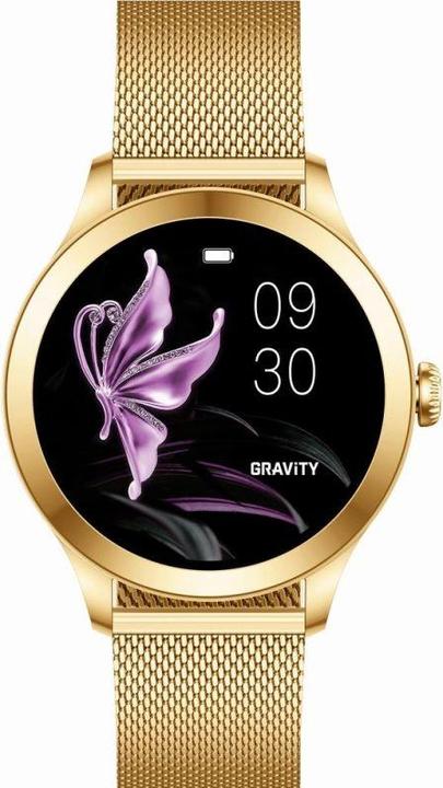 Actual product image Gravity Smartwatch Smartwatch Różowo Złoty 2 Paski GT25-1 PRO (38 mm)