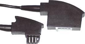 Actual product image Shiverpeaks S/CONN maximum connectivity TAE telephone extension-TAE N-plug to TAE N-coupling, 15.0m