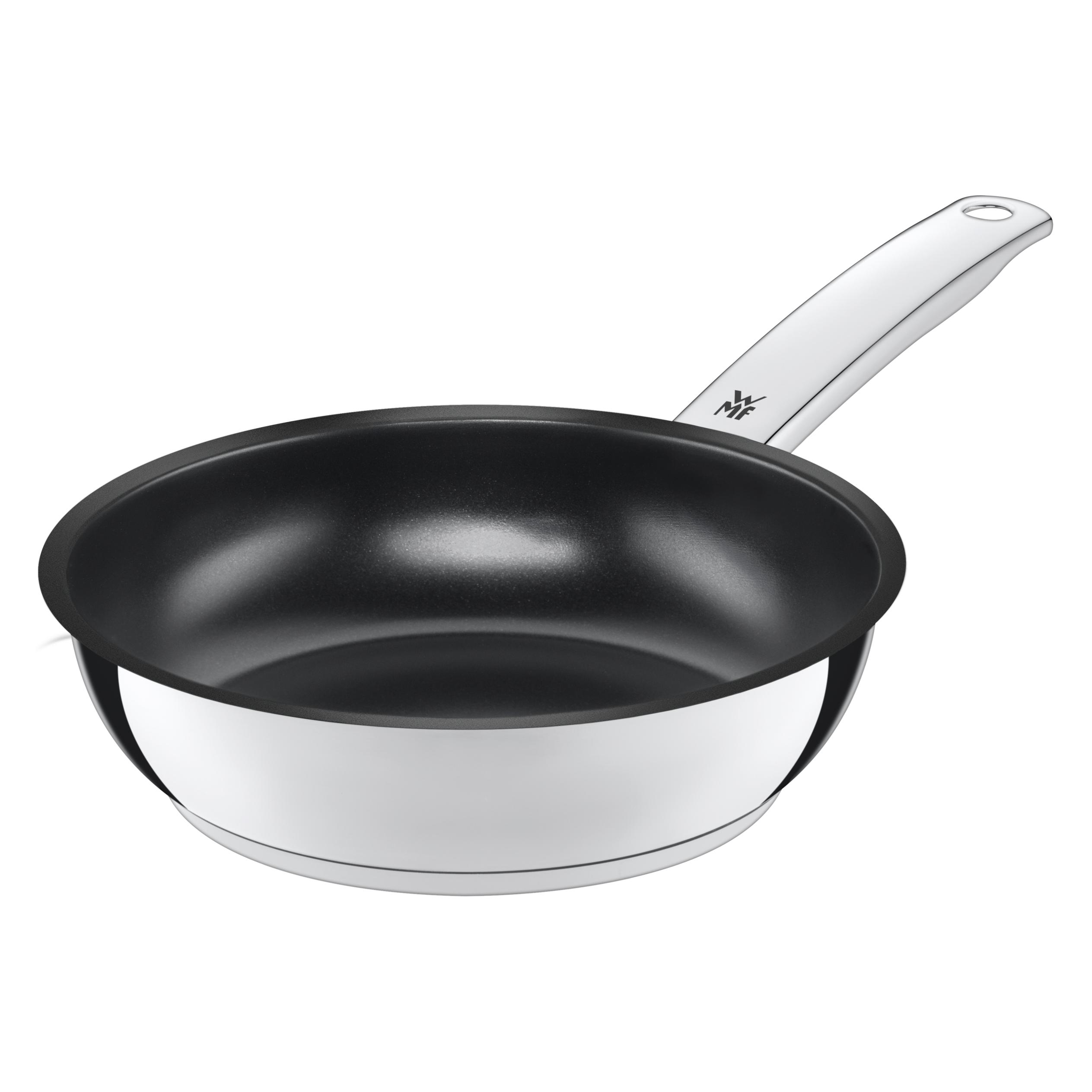 Set 3 Padelle In Acciaio Gerlach SMART – 20, 24, 28 Cm – Antiaderente Ceramica Svizzera, Manico Universale, Induction - 6