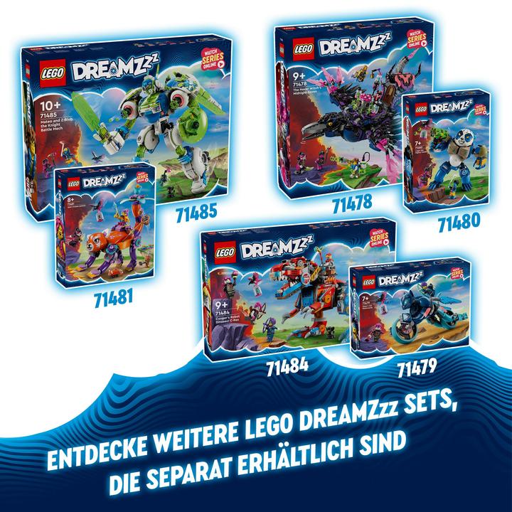 Produktbild LEGO Die Albtraumkreaturen der Nimmerhexe (71483, LEGO Dreamzzz)