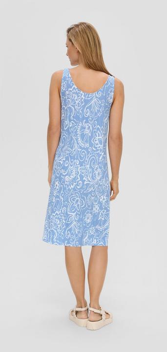 Actual product image S.Oliver Kleid Plissiertes Jersey-Kleid im Relaxed Fit (36)