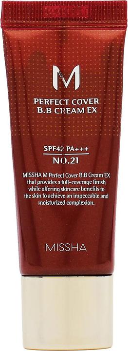 Actual product image Missha Perfect Cover BB Cream (Light Beige, 20 ml)
