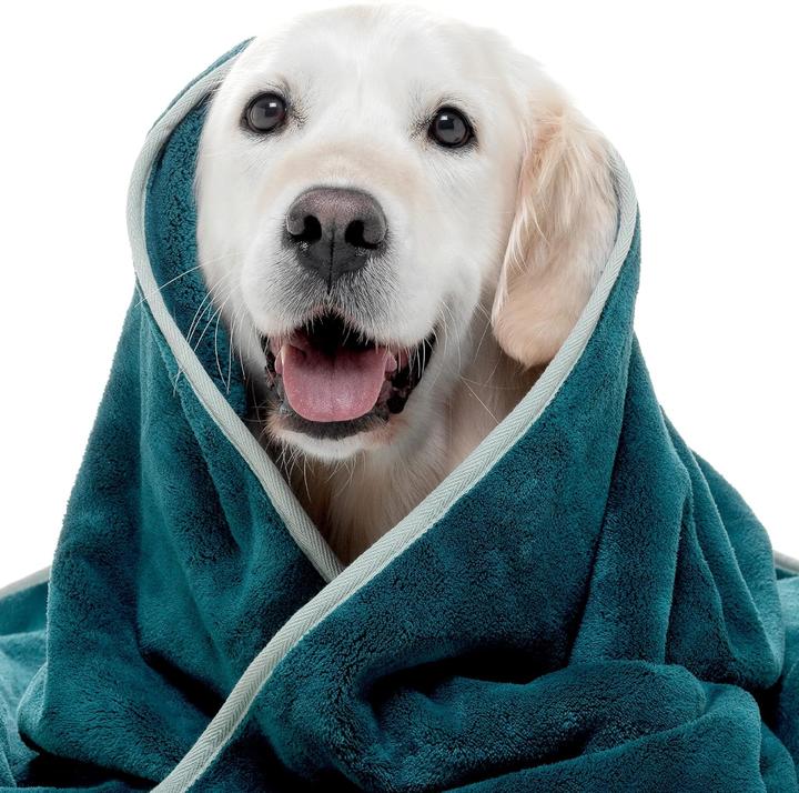 Image du produit Lucky Paws Lot de 2 serviettes pour chiens (Chien)