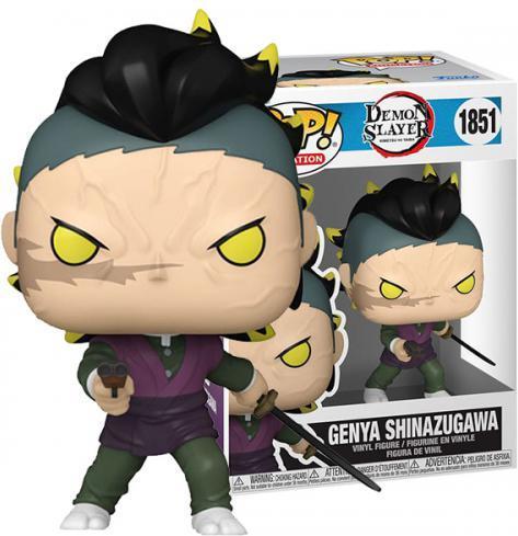 Produktbild Funko Demon Slayer: Kimetsu no Yaiba POP! Animation Vinyl Figur Genya (Demon Form) 9 cm