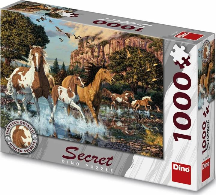 Image du produit Dino 1000 pcs - chevaux (1000 pièces)