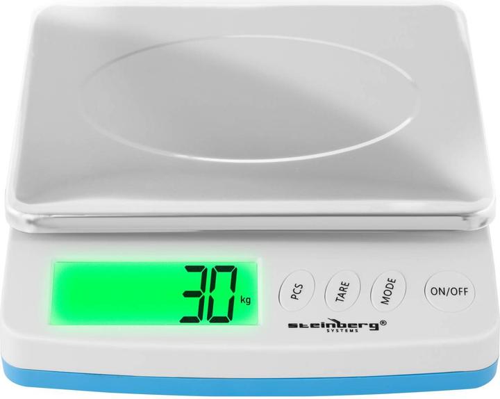 Produktbild Steinberg Briefwaage Küchenwaage Grammwaage Taschenwaage Feinwaage Digital 30 Kg 1 G