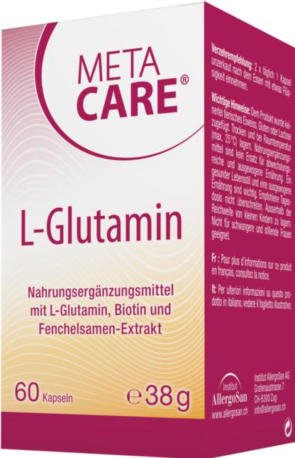 Image du produit Meta Care L-Glutamin caps (60 pièce(s), Capsules, 73 g)