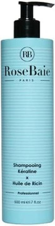Actual product image RoseBaie RoseBay Keratin and Castor Oil Shampoo 500ml (500 ml, Liquid shampoo)