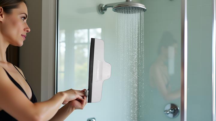 Produktbild Dusbad Komfort Glas&Duschabzieher für Dusche + Fenster gross Made in Germany