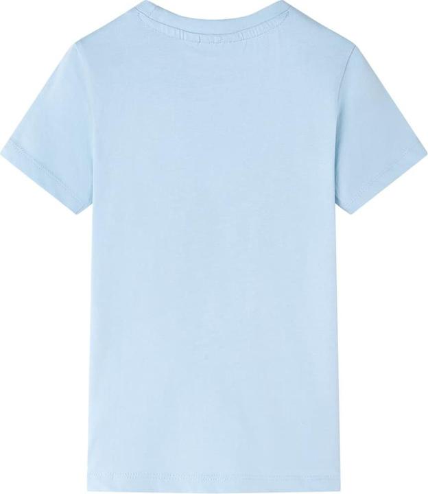 Immagine prodotto vidaXL Maglietta da bambino azzurro 92,Materiale: 100 % cotone,Colore (92)