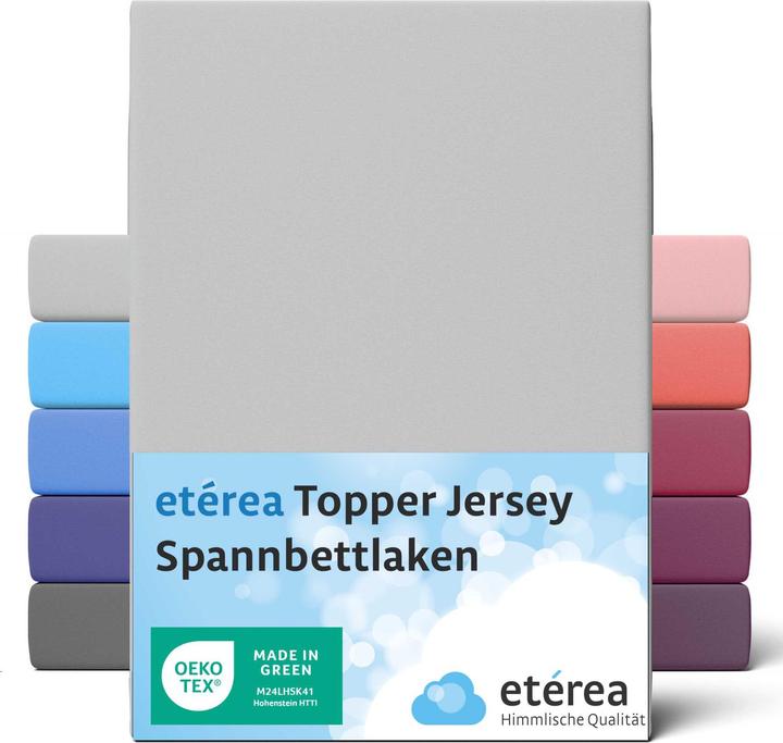 Actual product image Etérea Comfort Jersey Topper (100 x 200 cm, 90 x 200 cm)