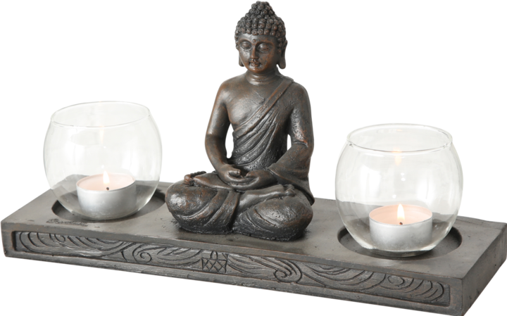 Image du produit Boltze Home Exposant Bouddha (1 x, 21 x 13.5 x 34.5 cm)