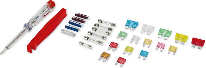 Actual product image Dunlop Universal fuse set 28 pcs. (30 A)