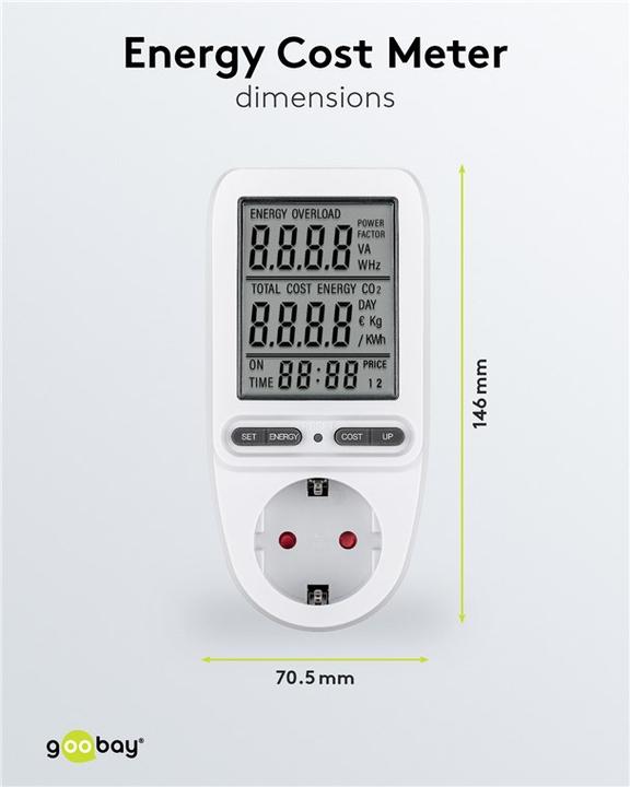 Image du produit Goobay Compteur d'énergie Pro