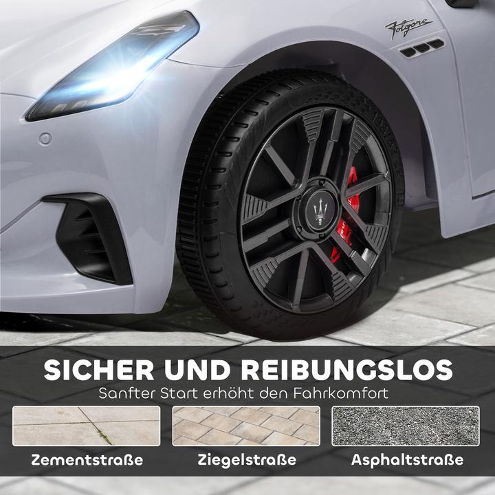 Actual product image Aiyaplay Kinder Elektroauto Kunststoff, Metall Grau (12 V)