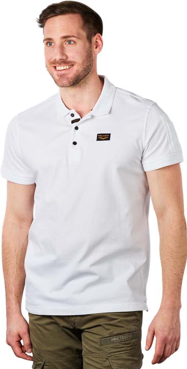 Immagine prodotto Pme Legend Polo a manica corta bianco brillante (S)
