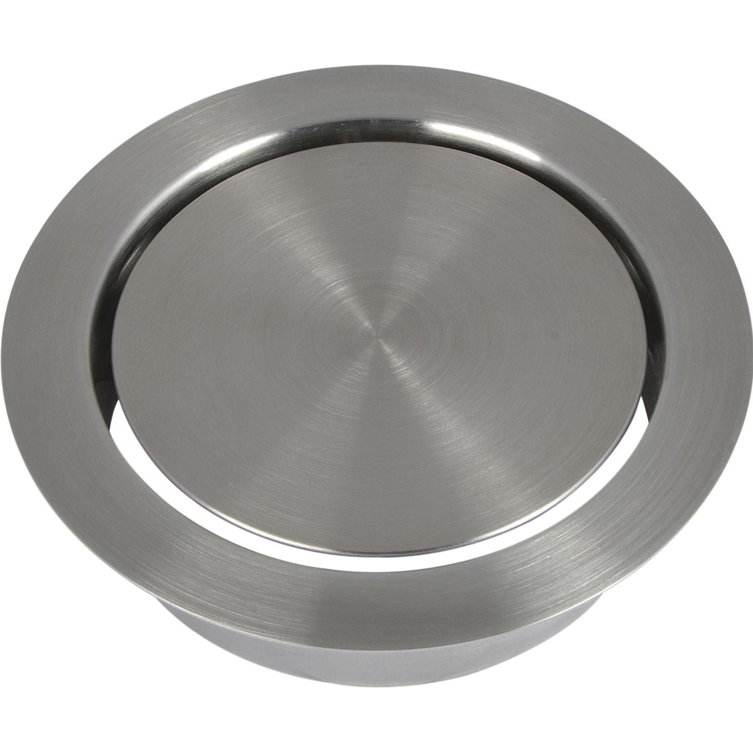 Werkstarck Mehrzweckklappe mit Dämpfer, Abfalleimer, Silber