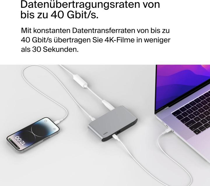 Productafbeelding Belkin 5-in-1 Core Hub (Thunderbolt, 5 ports)