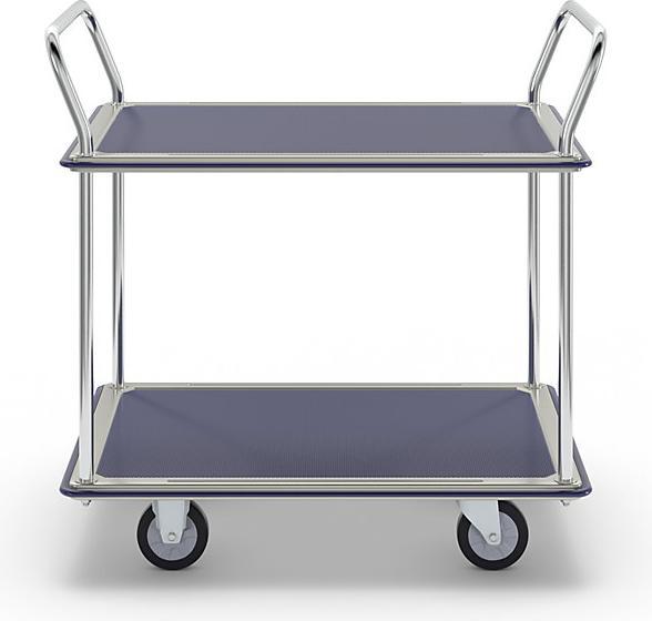 Produktbild kaiserkraft Tischwagen verchromt (250 kg)