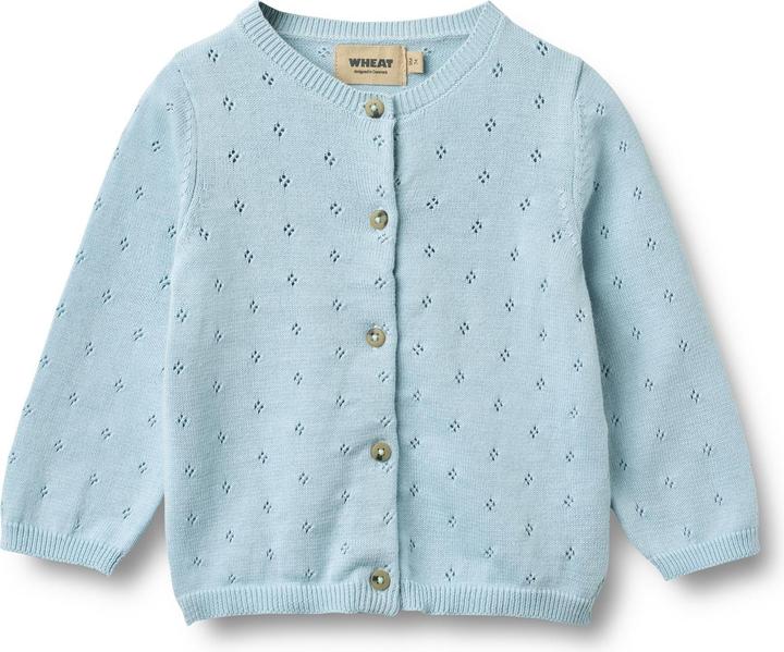 Produktbild Wheat Baby Strickjacke Maia summer sky (80)
