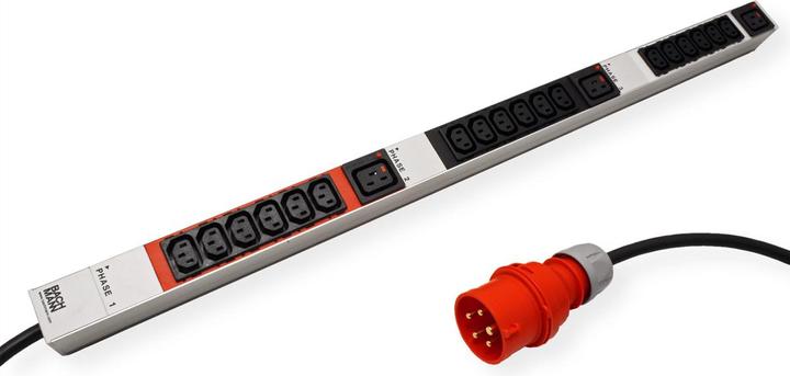 Produktbild Bachmann ALU 1U 18xC13 3xC19 3ph