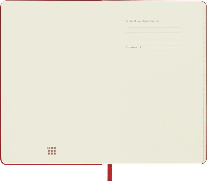 Productafbeelding Moleskine 12 maanden dagkalender 2025, Pocket/A6, 1 dag = 1 pagina, Harde kaft, Sch (A6, Pocket, Engels)