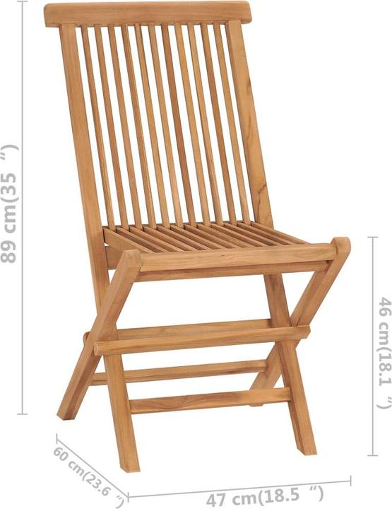 Produktbild vidaXL Gartenstuhl