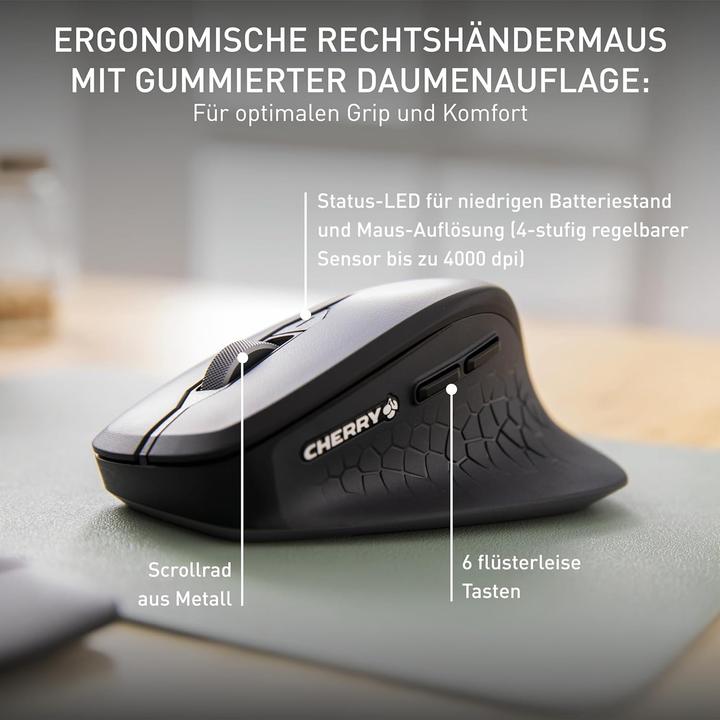 Produktbild CHERRY Stream Desktop Comfort (US, Kabellos)