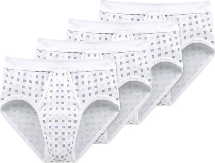 Produktbild Schiesser 4er Pack Cotton Essentials Feinripp Sportslip (M, 4er Pack)