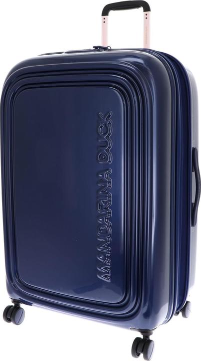 Actual product image Mandarina Duck Logoduck + Metal 4 Rollen Trolley 75 cm mit Dehnfalte (83 l)