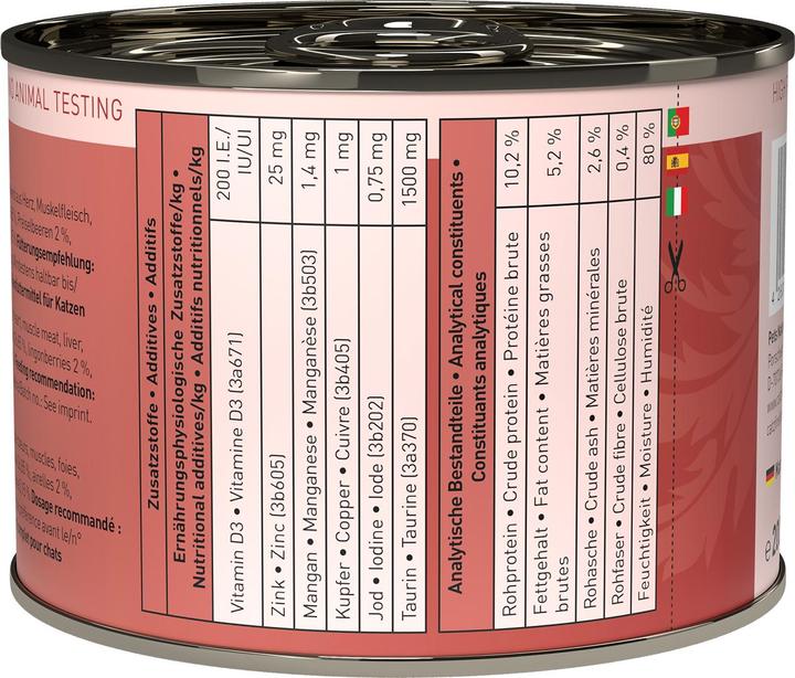 Actual product image Catz Finefood No.03 Poultry (Adult, 6 pcs., 210 g)