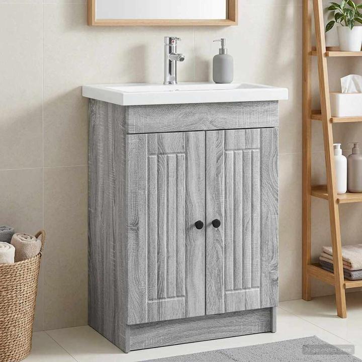 Produktbild vidaXL Badezimmerschrank (37.50 x 56 x 81 cm)