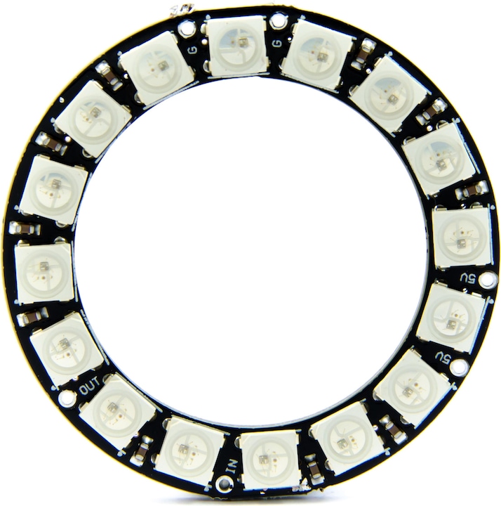 Purecrea Anello Neopixel 16x WS2812B RGB LED