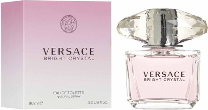 Actual product image Versace bright crystal (Eau de toilette, 90 ml)